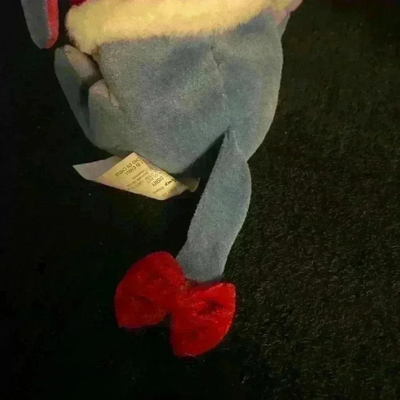 Vintage The Disney Store, Santa Eeyore 8” Mini Beanbag - Picture 3 of 6